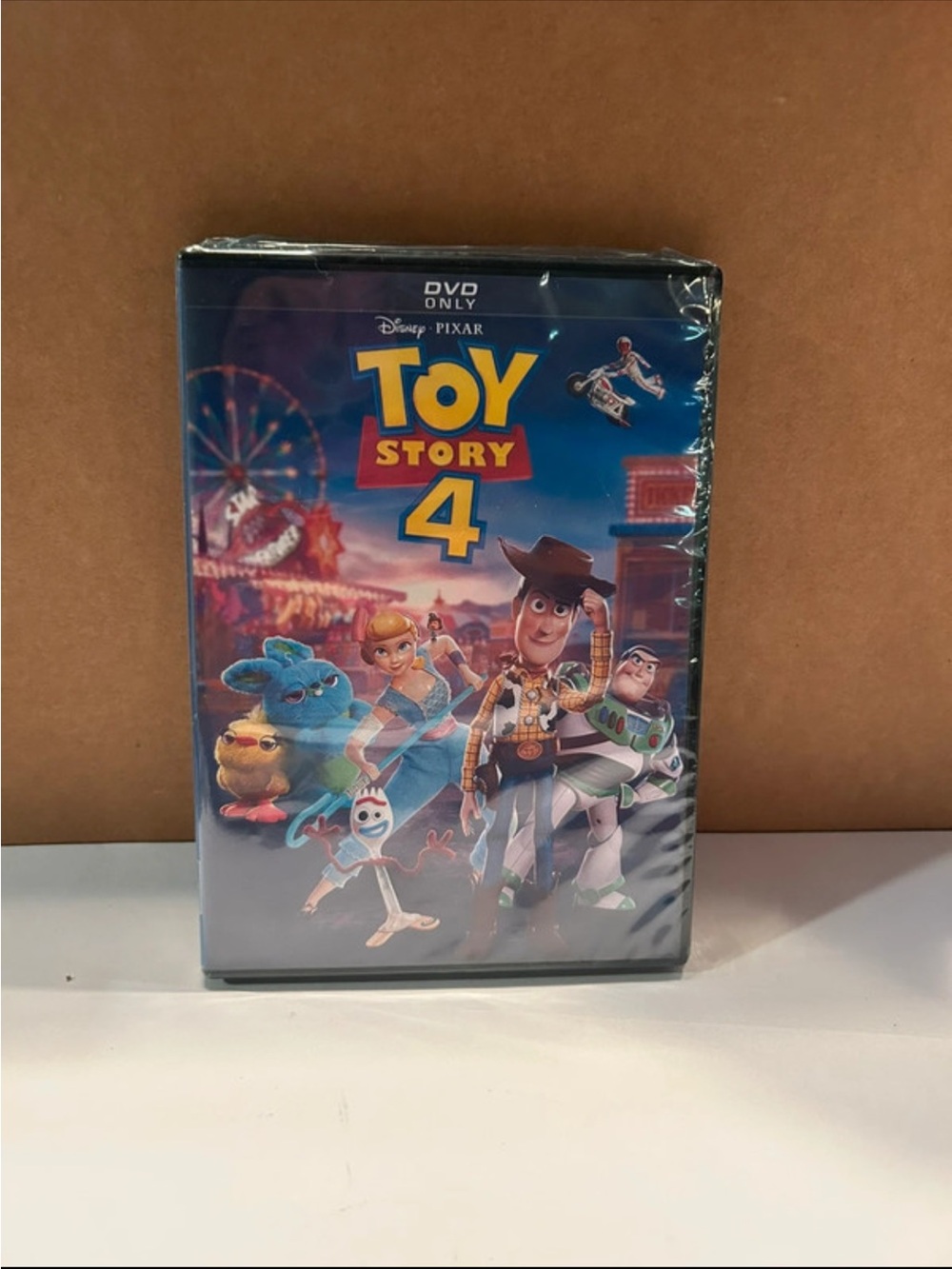 Disney Toy Story 4 DVD - Blue Cover Art